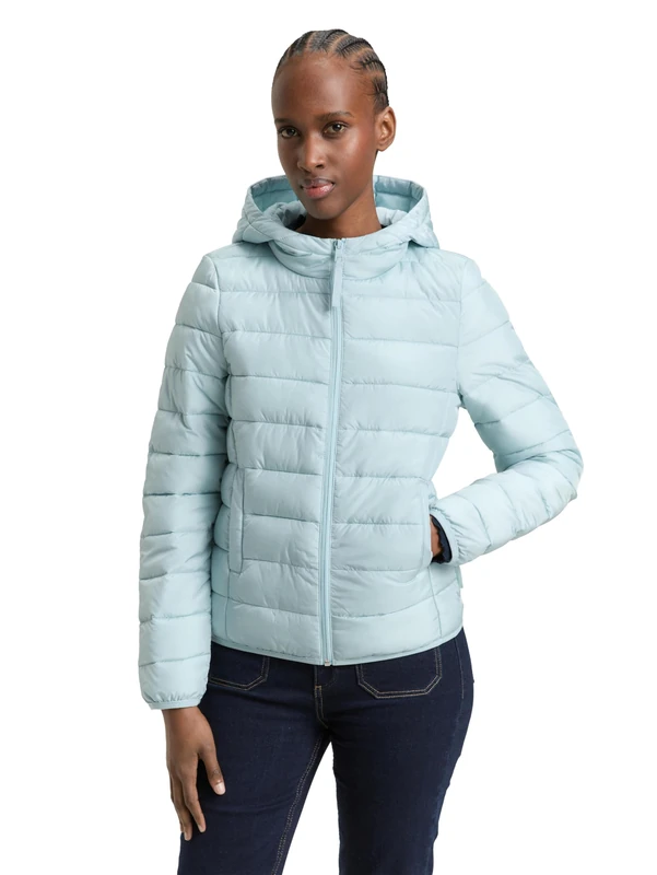 TOM TAILOR Denim Women's Jacket, 40020 - New Ice Blue, M