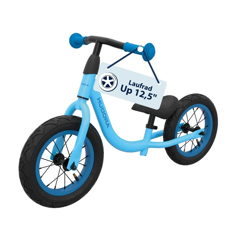 Hudora Up balance bike in Lightweight walker bike - Balance bike with excellent tilt stability - Walker toy for children - Children's toy with 2/4 wheels