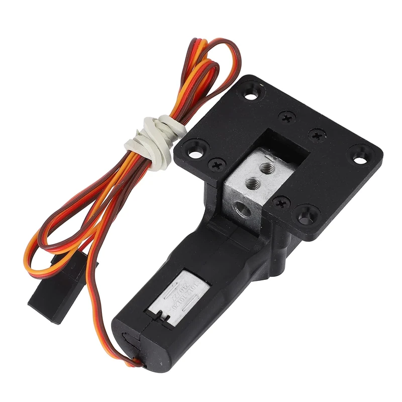 ZJchao Retractable Landing Gear, Electric Landing Gear Simulation Worm Landing Gear Plane Landing Gear Electric Landing Gear for 1.1M RC Plane Fixed Wing Aircraft