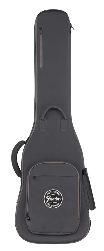 Fender Troubadour™ Electric Bass Guitar Gig Bag, Charcoal