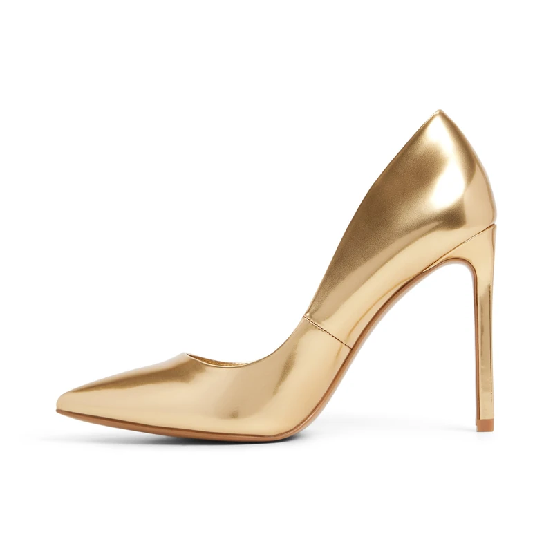 Aldo Women's Lala Pump, Gold, 6 UK