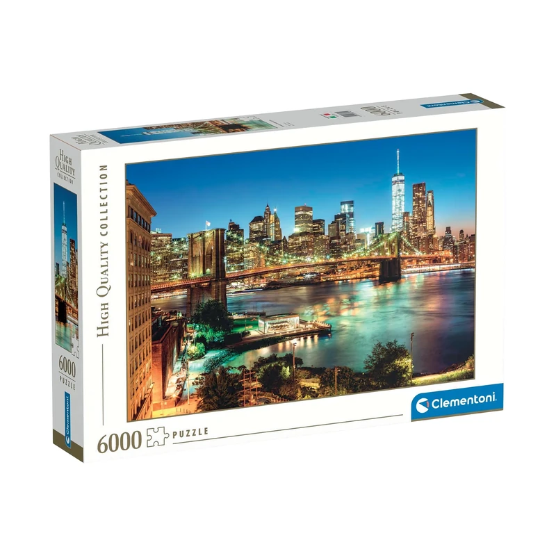 Clementoni Jigsaw Puzzle 6000 pieces, Collection Bridge Lights, Puzzle for Adults 14-99 Years, Made in Italy, 36534