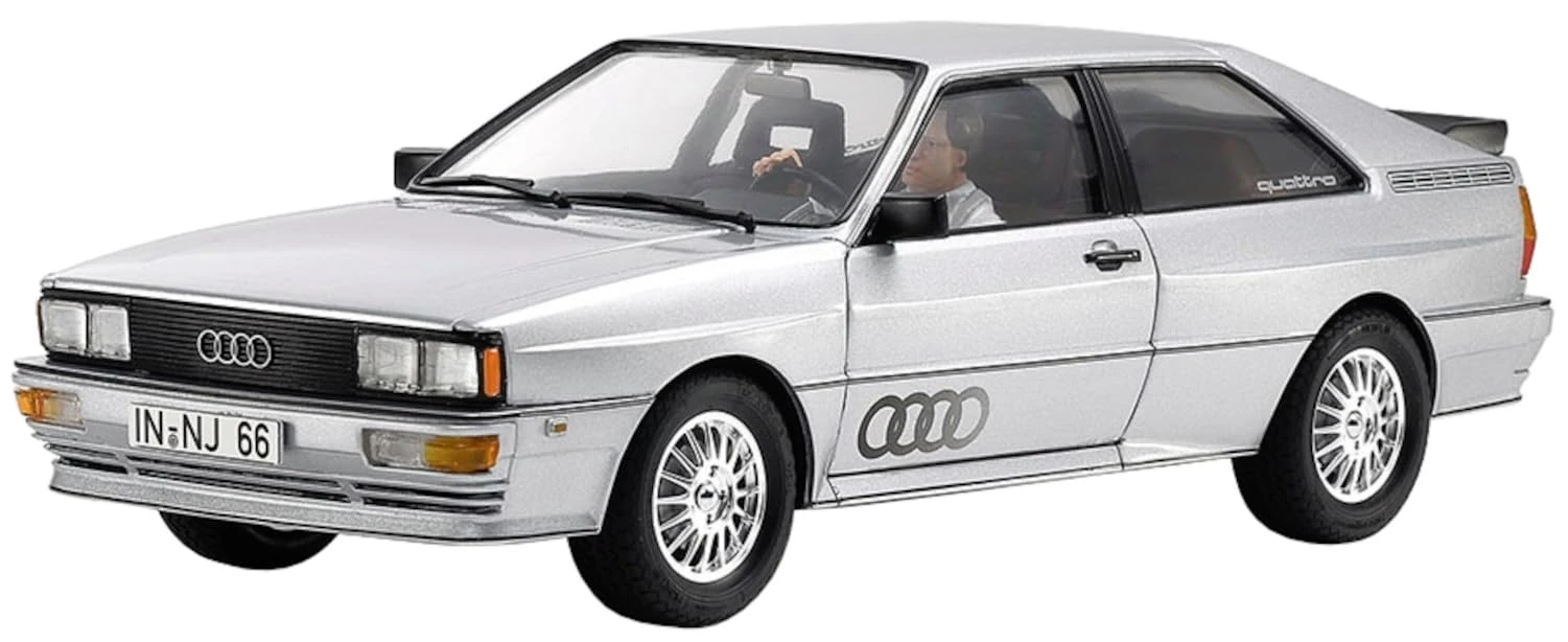 TAMIYA 24031 1:24 Audi Quattro Model Building Kit, Plastic Kit, Hobby, Crafts, Gluing, Model Kit, Model, Plastic Model Building, Moulded Colour