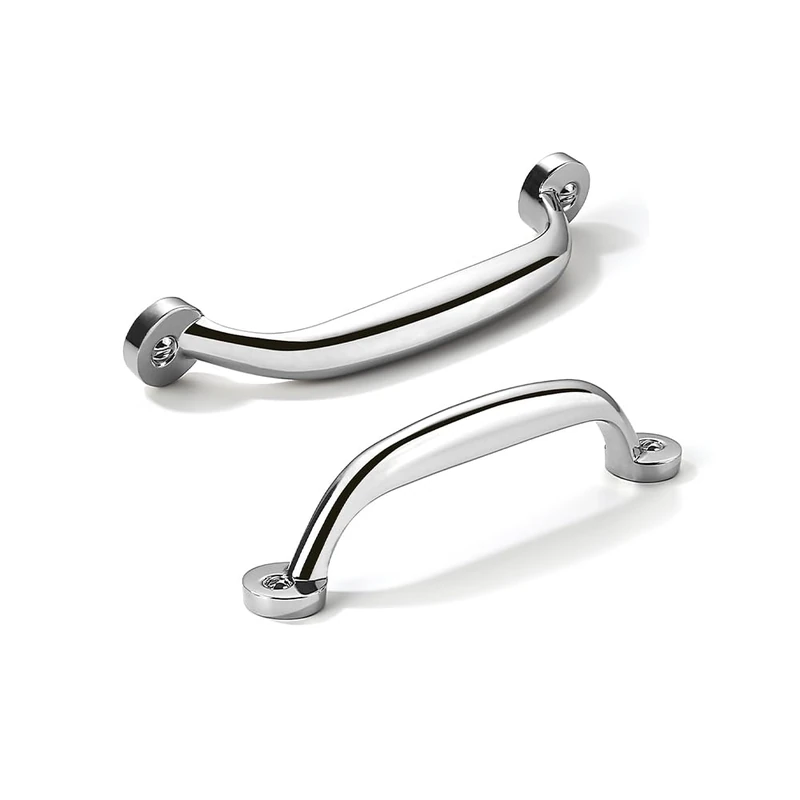 CABDM 10 Pack 3-1/2 inch Hole Center Polished Chrome Cabinet Pulls - Heavy Duty Solid Drawer Hardware Handles Kitchen Vanity Bathroom Handles