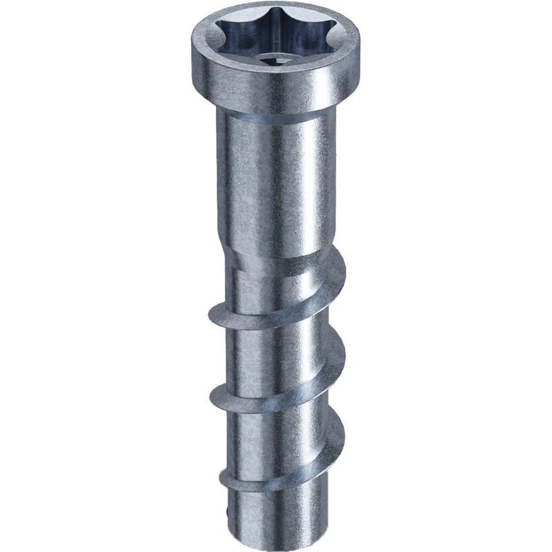 Rampa Socket Type TSM M8x40 for Concrete and Masonry - Screw-In Sleeves with Hexagonal Socket Drive TX55, ETA-23/0542, Galvanised Steel - Pack of 10