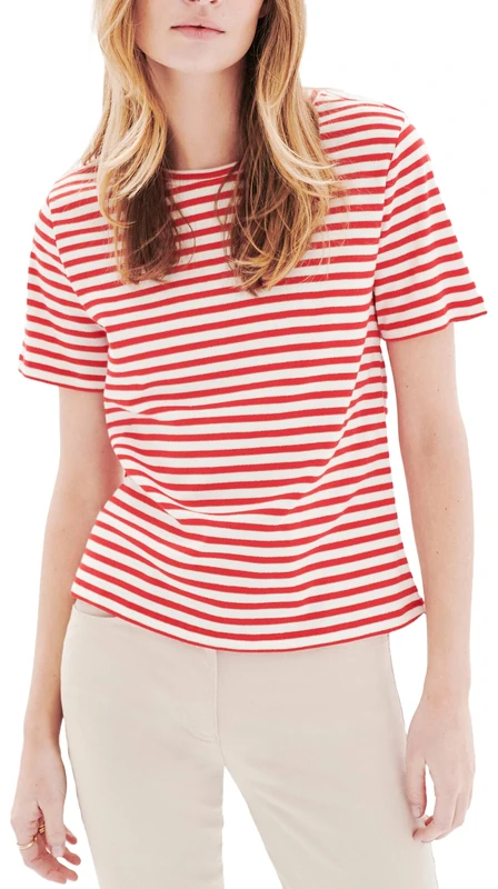 Caroll Short Sleeve Sailor, Goji Berry, M - Image 1