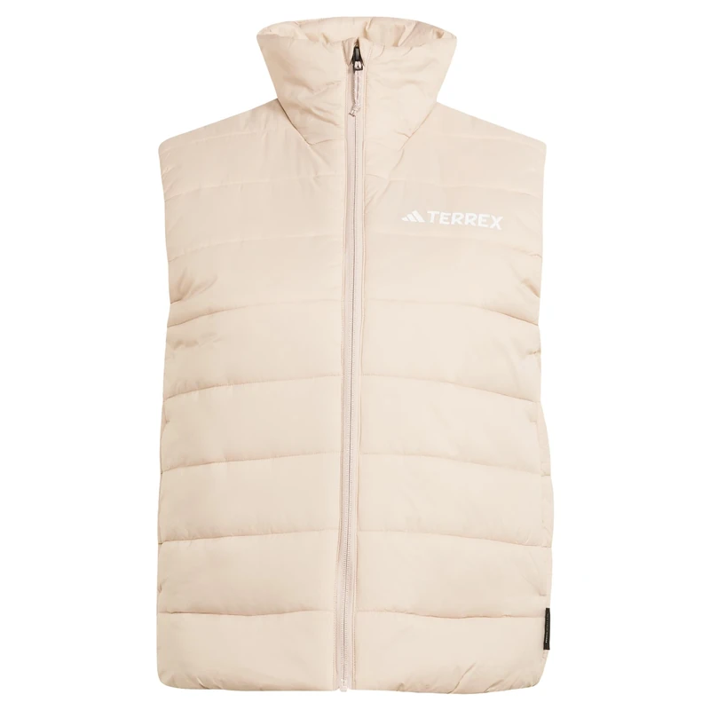 adidas Women's Terrex Multi Essentials CLIMAWARM Padded Vest, wonder taupe, L