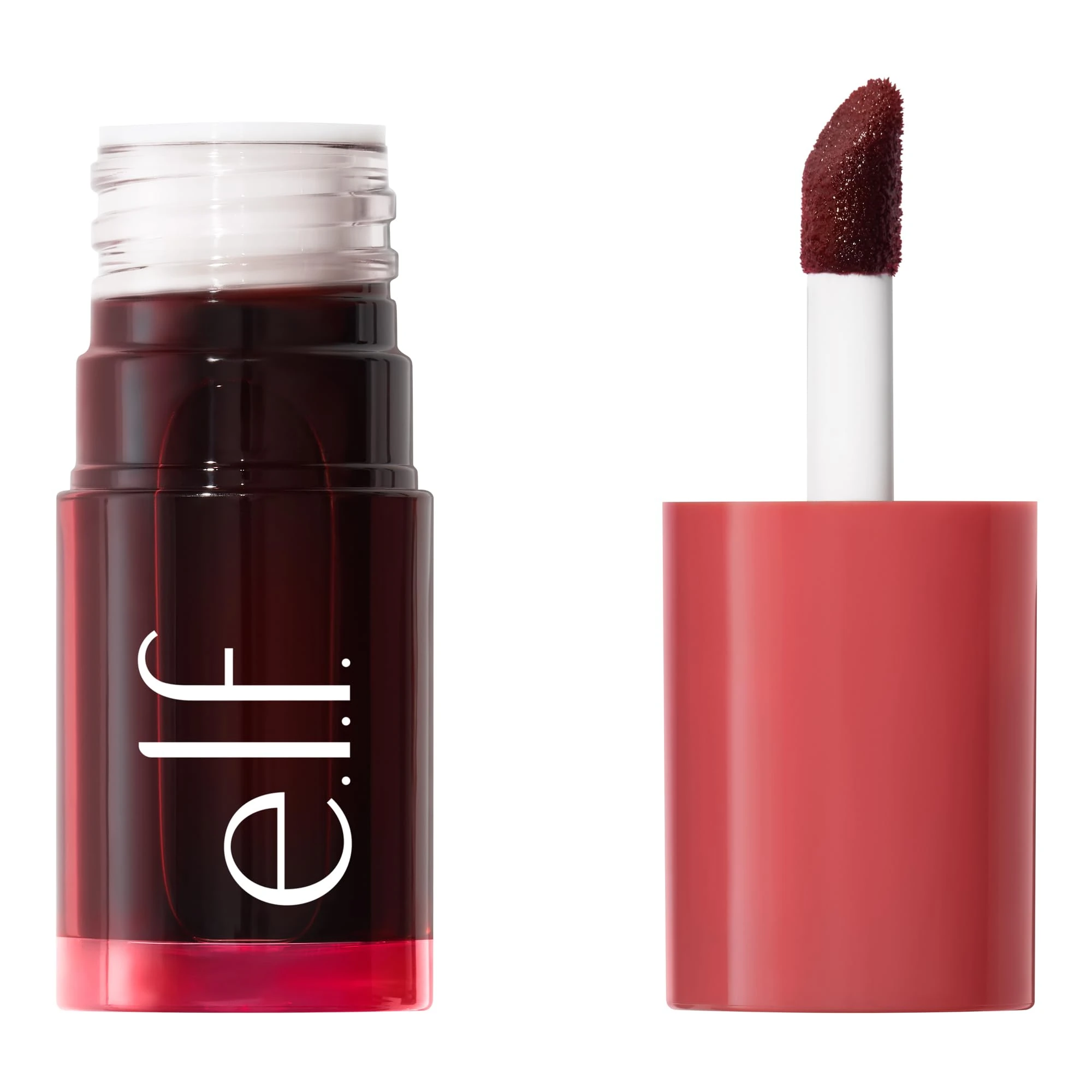 e.l.f. Sheer For It Blush Tint, Multi-Use, Long-Lasting Lip & Cheek Make-up, Creates a Natural Flush Finish, Vegan & Cruelty-Free, Cherry Cola
