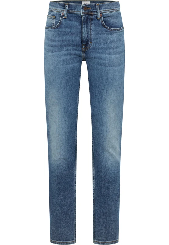 MUSTANG Men's Style Orlando Slim Jeans, Medium Blue 673, 40W x 34L - Image 1