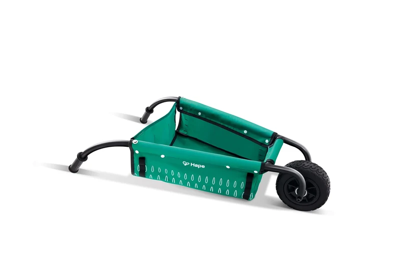 Hape Little Gardener's Wheelbarrow | 20 L Children's Wheelbarrow with Storage Space for Garden Tool Set | Kids Outdoor Play Equipment for Pretend Play