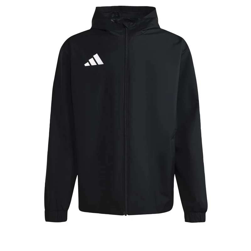 adidas Men's Entrada26 All Weather Jacket, black/white, XS