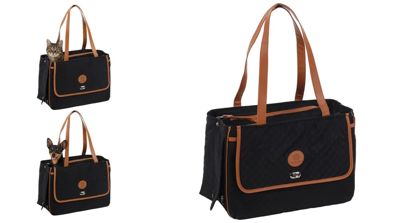 Flamingo CARRYING BAG NOENIE BLACK 41x20x28CM