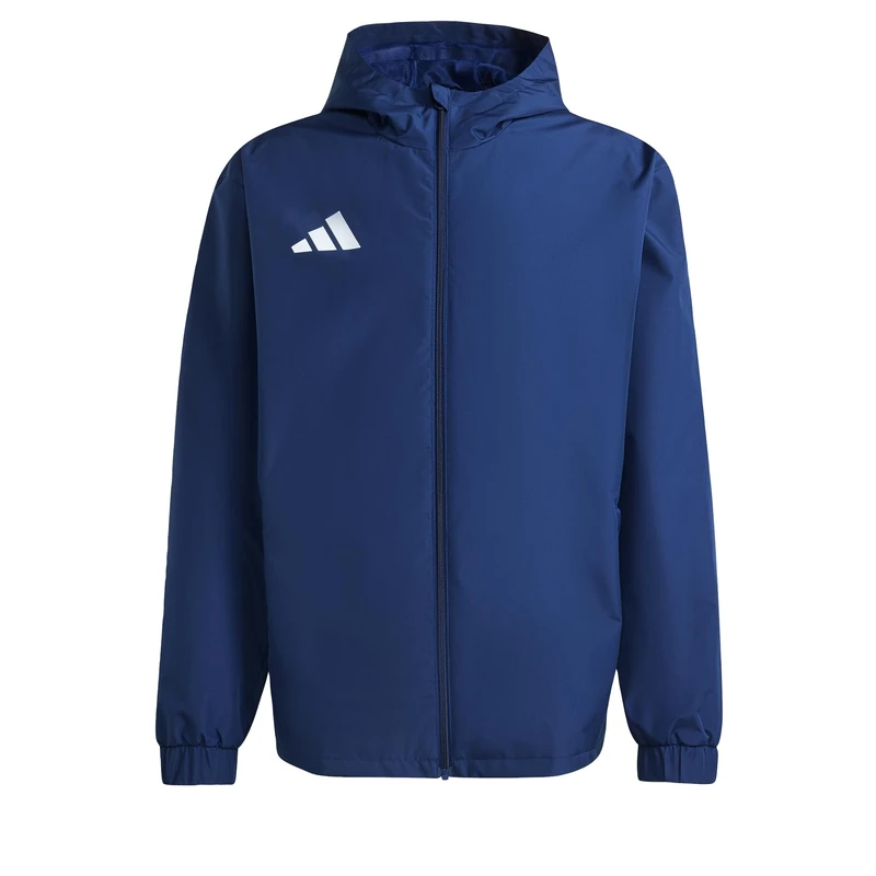 adidas Men's Entrada26 All Weather Coat, team navy blue 2/white, XL Tall