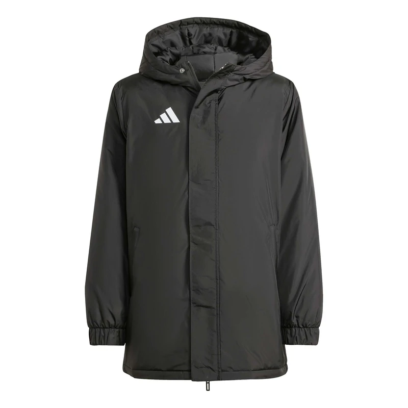 adidas Unisex Kids Entrada26 Stadium Jacket Kids, black/white, 7-8 Years
