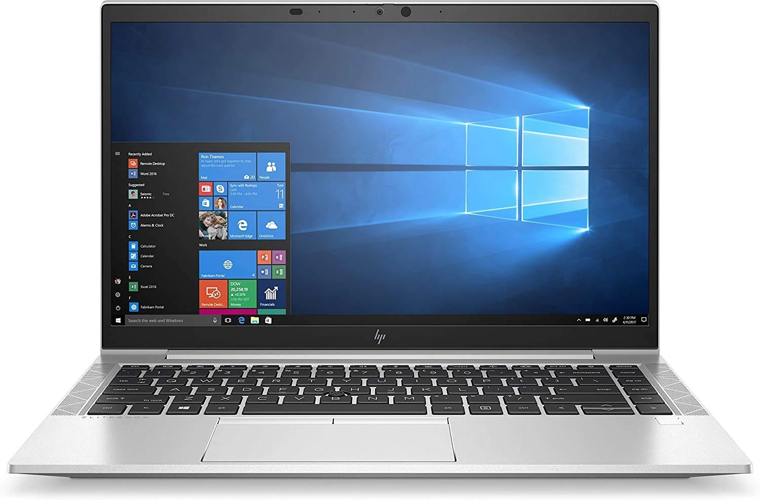 HP EliteBook 840 G7, 14" FHD Display, Intel Core i5-10210U, 16GB RAM, 512GB SSD, Backlit Keyboard, Fingerprint Reader, Wi-Fi, Windows 11 Pro, Lightweight & Sleek Design for Business (Renewed)