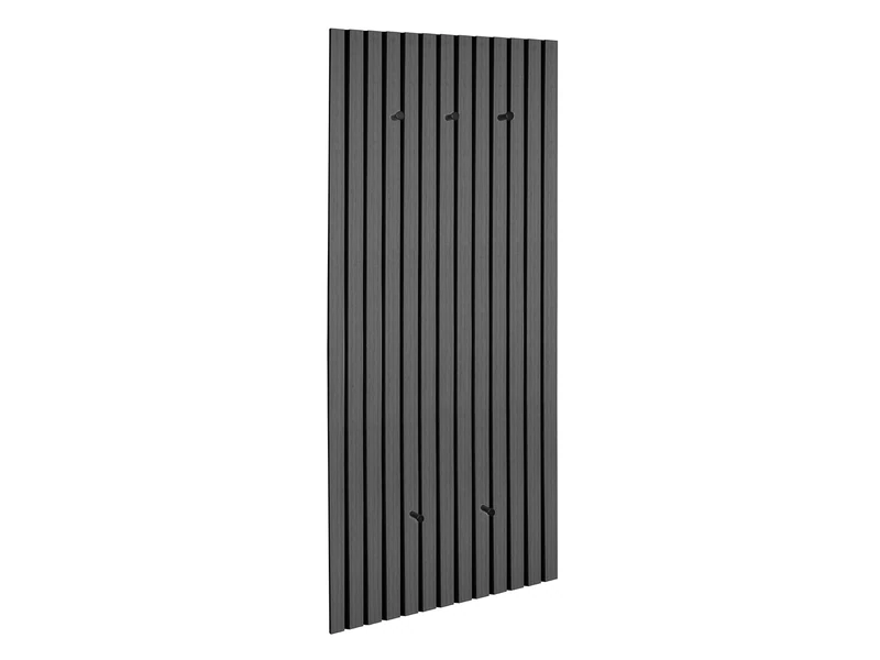 Mirrors & More Gwen 82270342 Coat Rack MDF Felt Oak Black - Image 1
