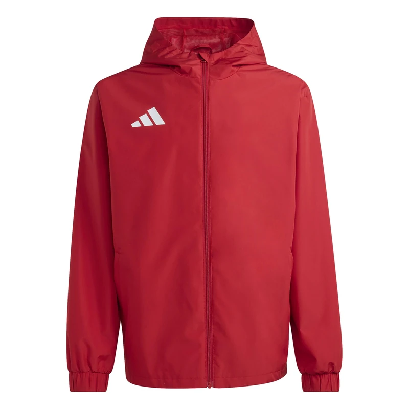 adidas Men's Entrada26 All Weather Jacket, team power red 2/white, XL
