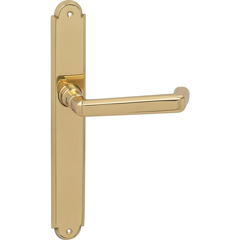 GRUNDMANN 118883 Langschild Wien Long Plate Alt Vienna EN 179, UG, MS-POL, Polished Brass