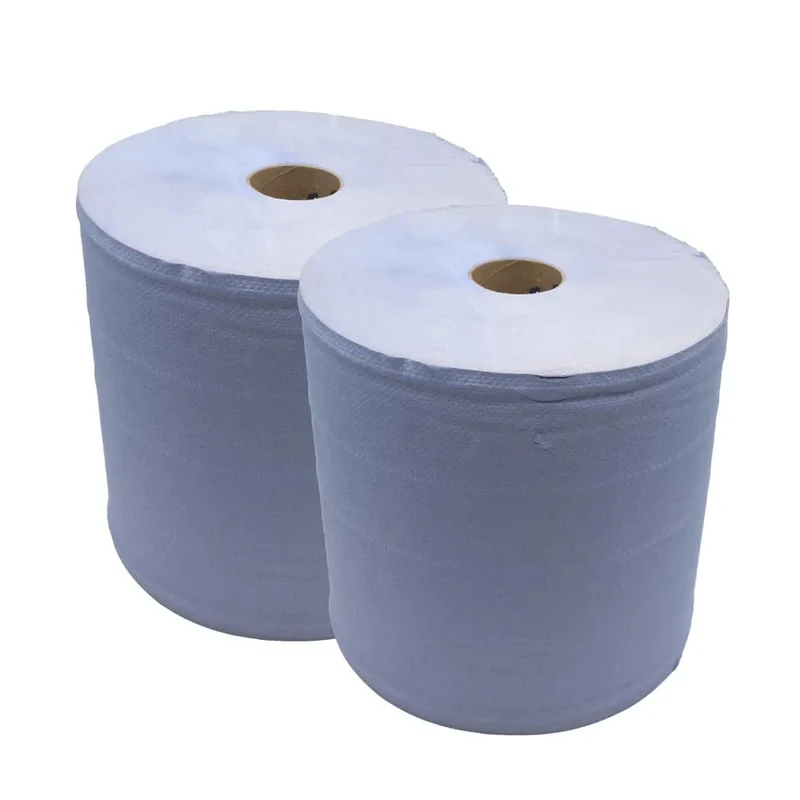 Arctic Hayes 2 x 2-Ply Monster Paper Rolls, Cleaning and Maintenance Wiping Paper, 875 Sheets per Roll, 1750 in Total, Sheet Size: 24 x 40cm