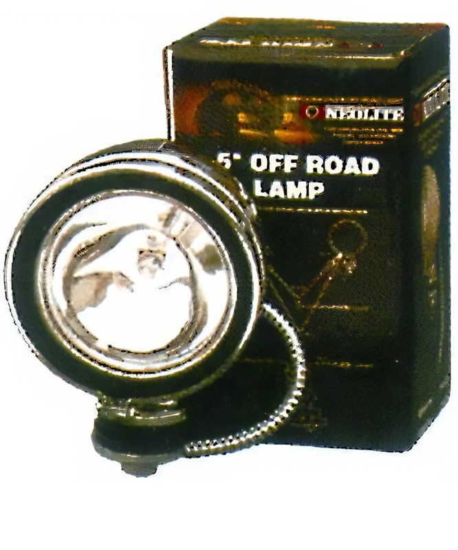 PROPOSTEONLINE Universal Fog Light for Vans and Trucks Left/Right 158 mm Chrome Body