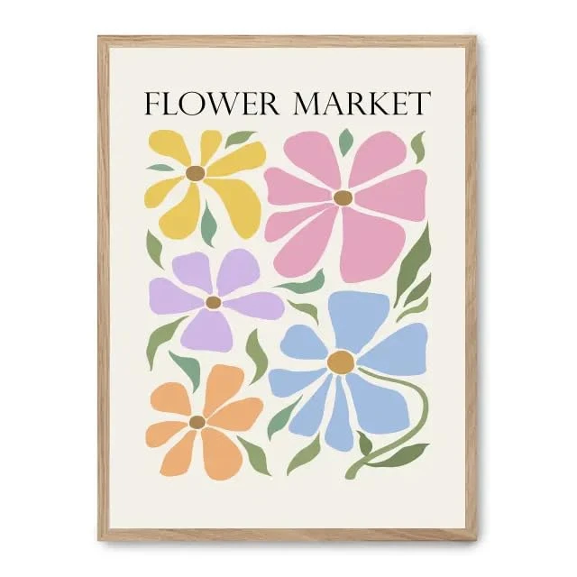 AlexandreHouse Cuadro Flower Market v_FASE5 - Image 1