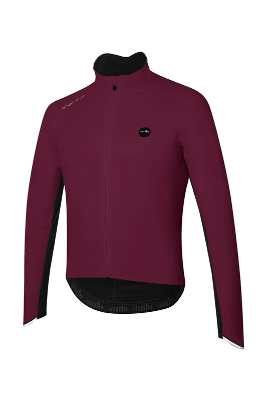 rh+ Unisex Shark Wind Jacket, Malbec/Black, L