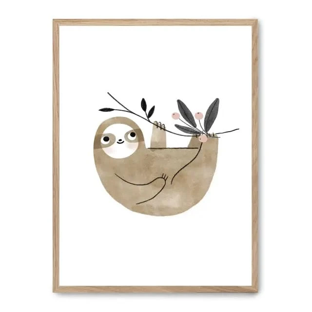 AlexandreHouse Cuadro sloth bear_FASE5 - Image 1