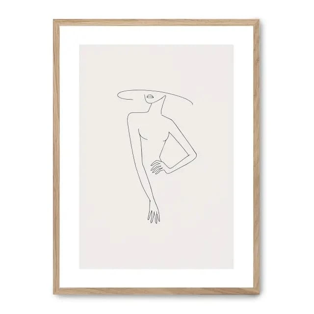 AlexandreHouse Cuadro woman line art xi_FASE5 - Image 1
