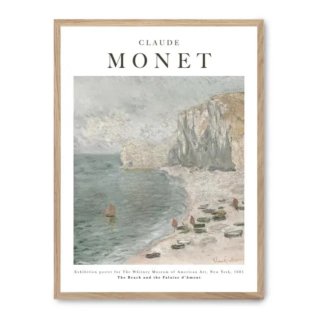 Cuadro The Beach and The falaise d'amont_FASE5