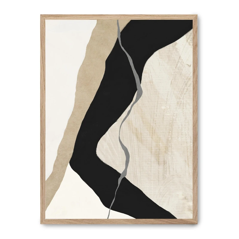 AlexandreHouse Cuadro art with black lines vii_FASE5 - Image 1
