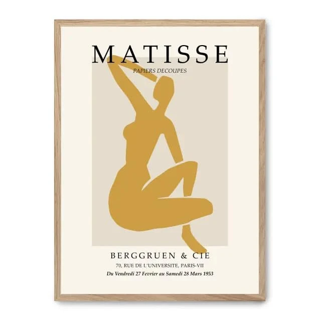 AlexandreHouse Cuadro Yellow Nude Art_FASE5 - Image 1