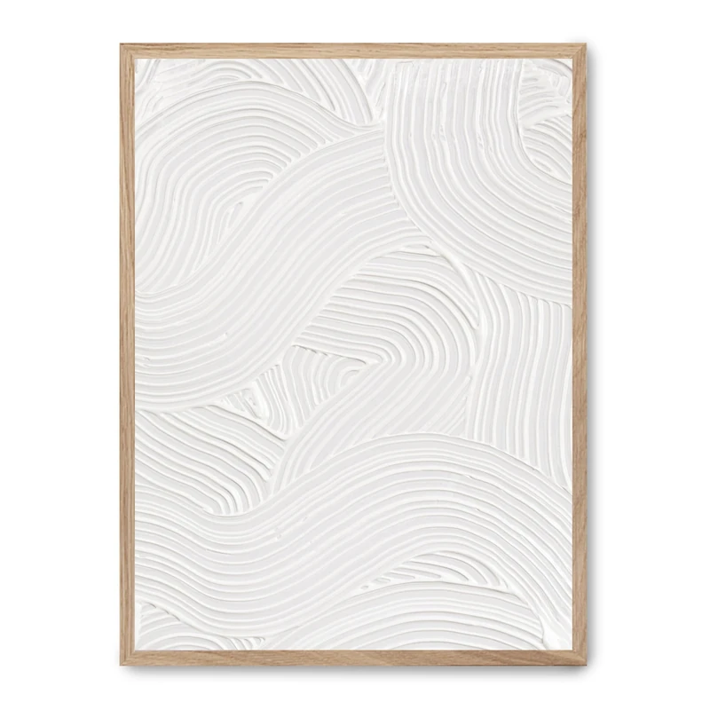 AlexandreHouse Cuadro abstract art in white_FASE5