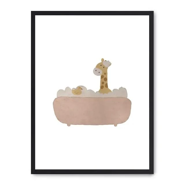 AlexandreHouse Cuadro Giraffe Bathing_FASE5 - Image 1