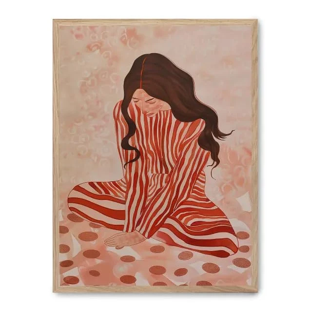 AlexandreHouse Cuadro Red Stripe_FASE5 - Image 1