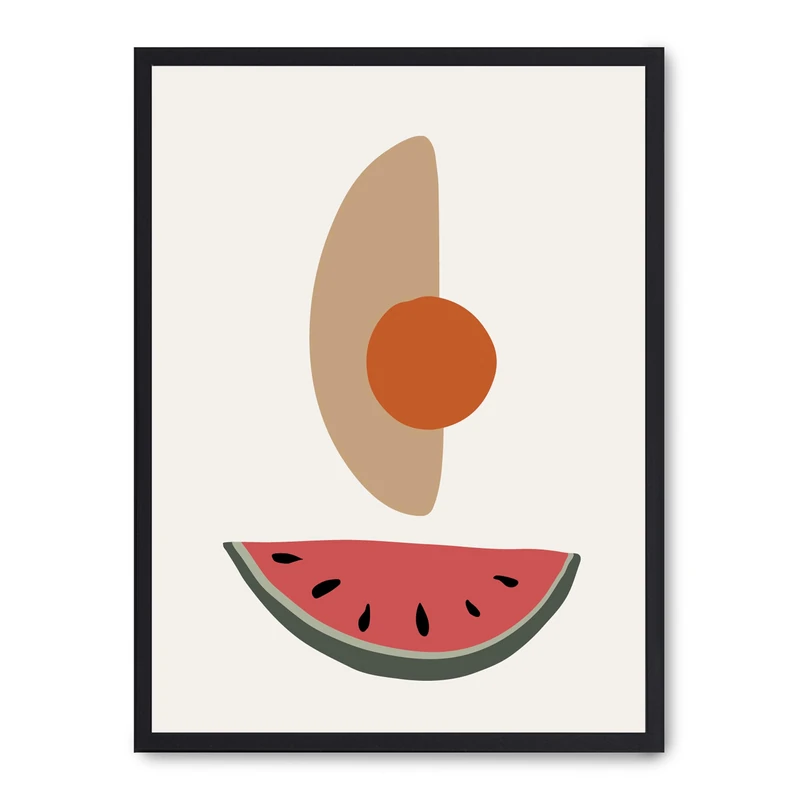 AlexandreHouse Cuadro abstract watermelon_FASE5 - Image 1
