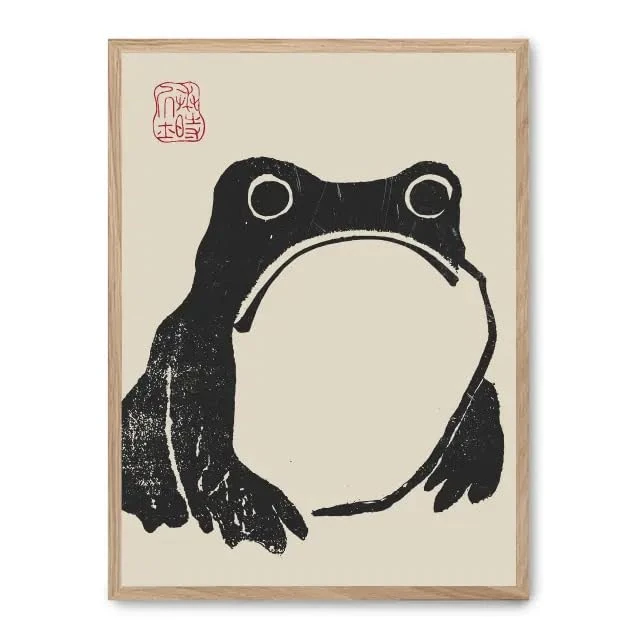 AlexandreHouse Cuadro Zen Frog i_FASE5 - Image 1