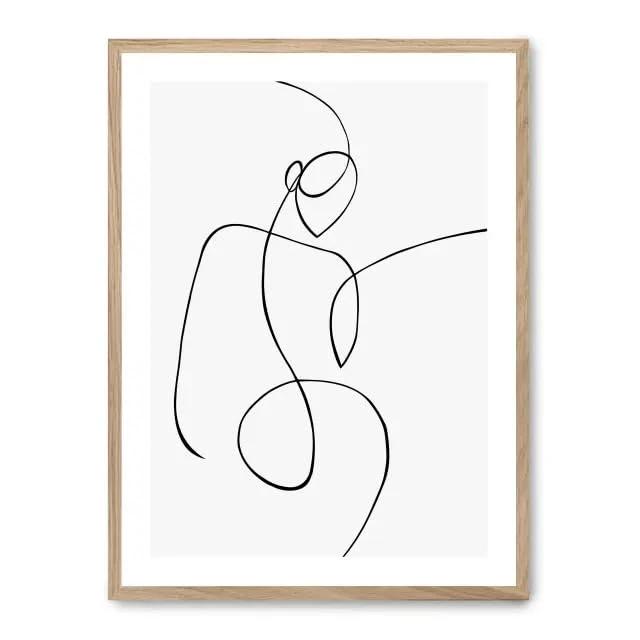 AlexandreHouse Cuadro woman line art vii_FASE5 - Image 1
