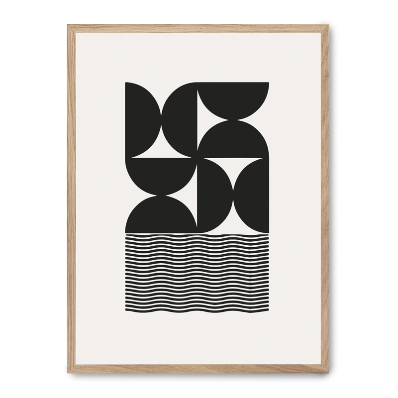 Cuadro Bauhaus Black Forms iii_FASE5 - Image 1