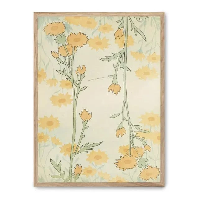 Cuadro Floral Art Nouveau_FASE5 - Image 1