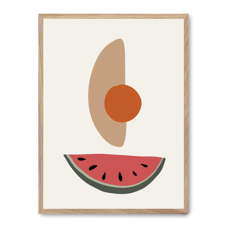 AlexandreHouse Cuadro abstract watermelon_FASE5 - Image 1