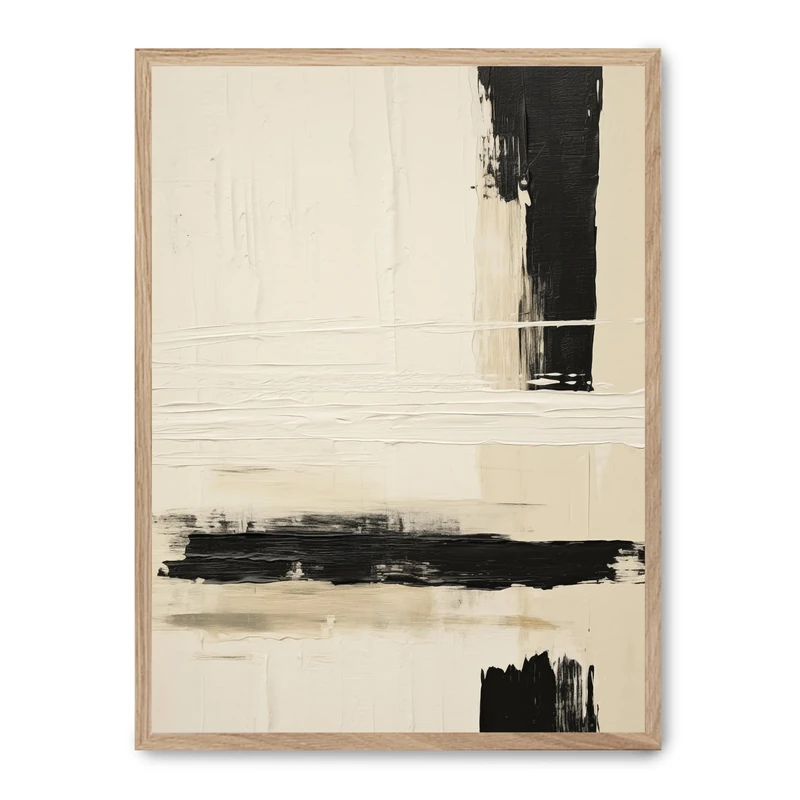 AlexandreHouse Cuadro Art with Black Lines v_FASE5