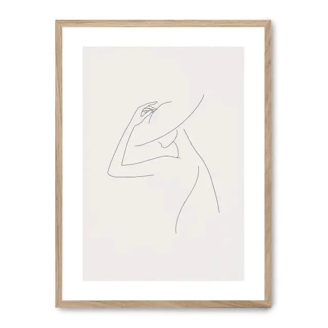 AlexandreHouse Cuadro woman line art xii_FASE5