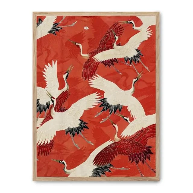 Cuadro Red Cranes_FASE5 - Image 1