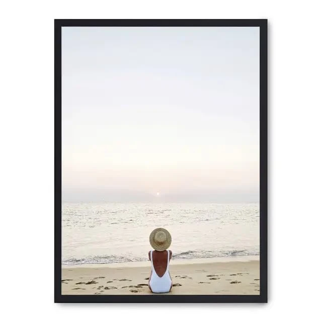 Cuadro Woman Watching The Sunset_FASE5 - Image 1