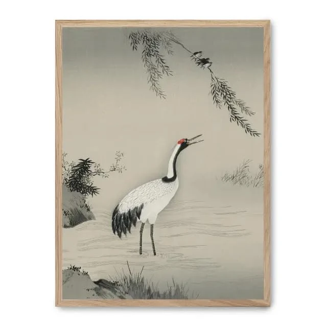 AlexandreHouse Cuadro Crane in Nature_FASE5