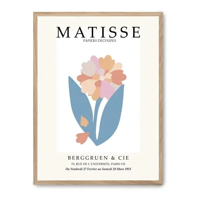 Cuadro Flowers and Matisse ii_FASE5 - Image 1