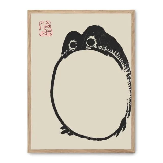 AlexandreHouse Cuadro Zen Frog ii_FASE5 - Image 1