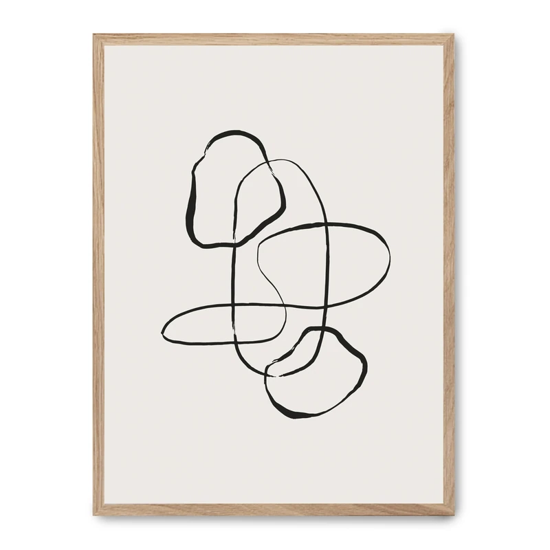 AlexandreHouse Cuadro Simple Lines i_FASE5 - Image 1