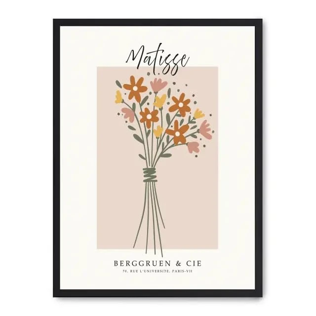 AlexandreHouse Cuadro Flowers and Matisse_FASE5