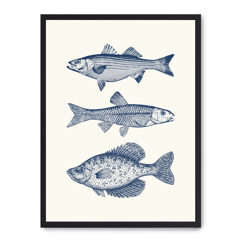 AlexandreHouse Vintage Fish_FASE5 Cuadro - Image 1